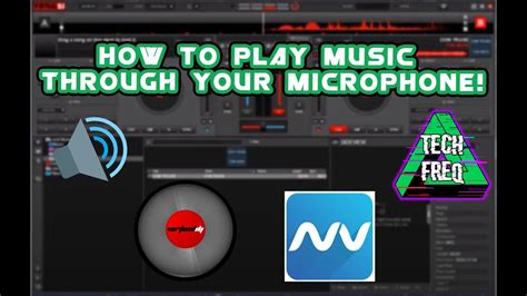 how to play music through your mic